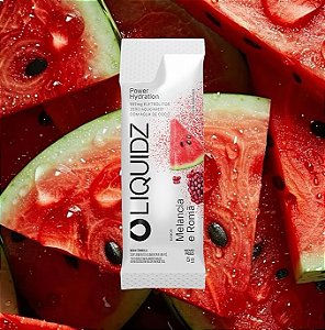LIQUIDZ® - Repositor de Eletrólitos - ZERO Açúcar - 3X + Eletrólitos - Melancia com Romã UN