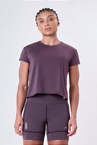 CAMISETA CROPPED KEEP COOL BOLD ACAI