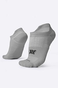 DUPLICADO - Meia Curta para Corrida HUPI Running Pro Branco - Tamanho Plus 42-46