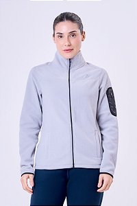 JAQUETA THERMAL COVERED FLEECE C/ BOLSO NO BRACO CINZA