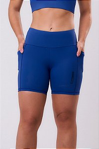 BERMUDA SIGNATURE SAMBA 3 BOLSOS 15CM AZUL BIC