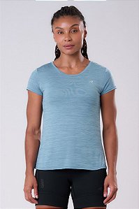 CAMISETA KEEP COOL MIX AZUL MEDIO