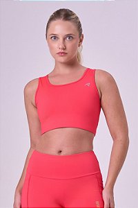 TOP SIGNATURE SAMBA RETO DUPLA FACE MELANCIA / AMARELO FLUOR