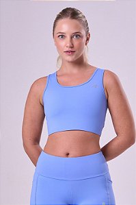 TOP SIGNATURE SAMBA RETO DUPLA FACE AZUL PERSA / AMARELO FLUOR