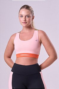 TOP GRIT BOSSA AJUSTAVEL 1 BOLSO NADADOR ALCAS LARANJA PESSEGO / KHAKI / LARANJA ENERGIA
