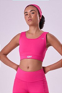 TOP GRIT BOSSA AJUSTAVEL 1 BOLSO RETO ULTRAPINK