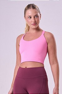 TOP CROPPED ESSENTIAL RUN LENGHTY ROSA CUTE
