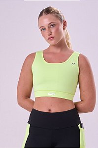 TOP GRIT BOSSA AJUSTAVEL 1 BOLSO RETO AMARELO FLUOR