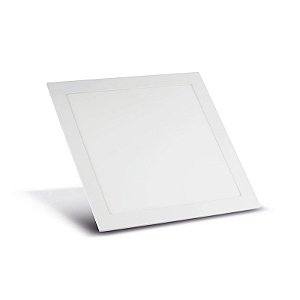 Painel Embutido Branco Quadrado 30x30x2,2cm  25w 3000k