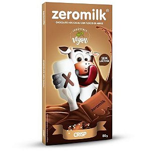 Chocolate Vegano Zeromilk Crisp 80g