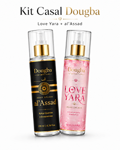 Kit Casal Dougba - 2 Body Splash Premium