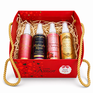 Kit 4 Body Splash Linha Básica 100ml c/ caixa dia das mães