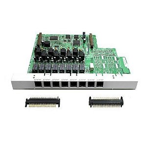Placa de Expansão 3 Linhas e 8 Ramais KX-TE82483 - Pabx Panasonic KX-TES32BR (Seminovo)