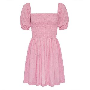Vestido Daisy Rosa