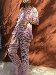 Conjunto Ceci Rosa
