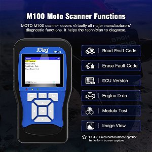 SCANNER JDIAG M100 MOTOCICLETA