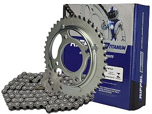 Kit Relação Coroa Pinhão Moto Yamaha Xtz 150 Crosser 14 a 18 Vaz