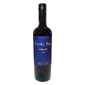 Vinho Tinto Família Brito Merlot 2020