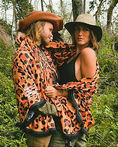 Kit Leopardo | canga + beach pillow