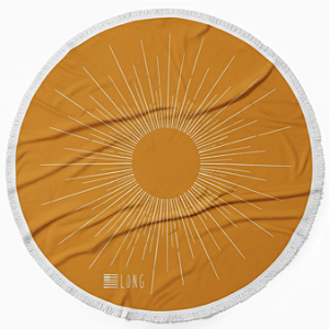 Kit Solar - Canga Redonda + Beach Pillow