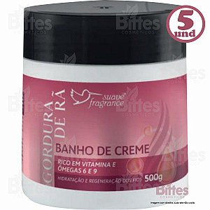 5 Banho de Creme Gordura de Rã Suave Fragrance Cosméticos Atacado