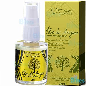 Óleo de Argan Suave Fragrance Reparador de Pontas Marroquino