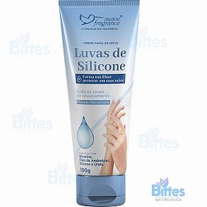 Luvas de Silicone Suave Fragrance Cosméticos Creme para as Mãos