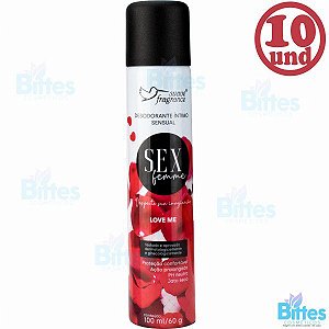 10 Desodorante Sensual Suave Fragrance Perfume Íntimo Atacado