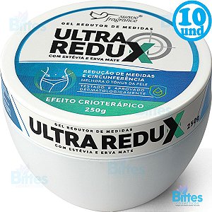 10 Gel Ultra Redux Suave Fragrance Redutor de Medidas Atacado