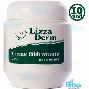 10 Creme Lizza Derm Suave Fragrance Hidratante para os Pés Atacado