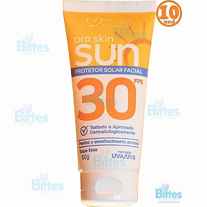 10 Protetor Solar FPS 30 Suave Fragrance Facial Não Oleoso Atacado