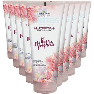 10 HIDRATANTE CORPORAL ROSA MOSQUETA BELL CORPUS COSMÉTICOS ATACADO