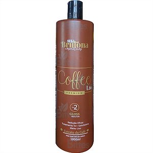 GLOSS REDUTOR COFFEE LISS SUA BRUTONA EFEITO LISO