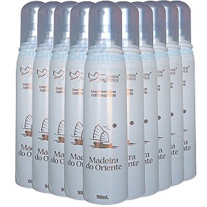10 DESODORANTE SPRAY MADEIRA DO ORIENTE SUAVE FRAGRANCE COSMÉTICOS ATACADO