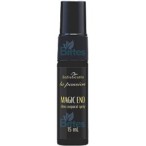 ÓLEO CORPORAL SPRAY MAGIC END SOFISTICATTO COSMÉTICOS SEXSHOP