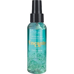 BODY SPLASH ENCANTO SUAVE FRAGRANCE COSMÉTICOS CORPORAL CÍTRICO VERDE