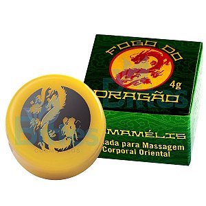 10 POMADA MASSAGEADORA FOGO DE DRAGÃO SOFISTICATTO HAMAMÉLIS ATACADO