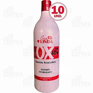 10 Oxigenada 40 Volumes Sua Linda Profissional Oxidante Atacado