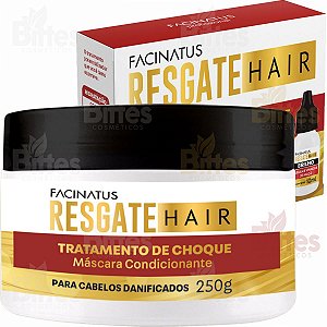 Kit Resgate Hair Facinatus Tratamento de Choque para Cabelos Danificados