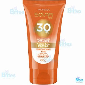 Protetor Solar Facial Facinatus FPS 30 Alta Proteção Não Oleoso