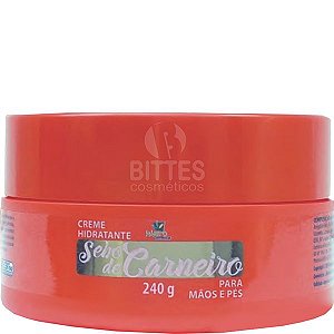 Creme Sebo De Carneiro Hábito Cosméticos Hidratante Pés e Mãos