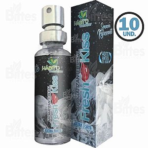 10 Spray Bucal Aromatizante Extra Forte Hábito Cosméticos Atacado