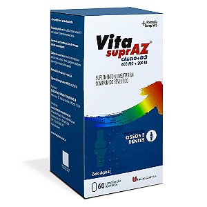 Vita SuprAZ Cálcio + D3 com 60 Comprimidos