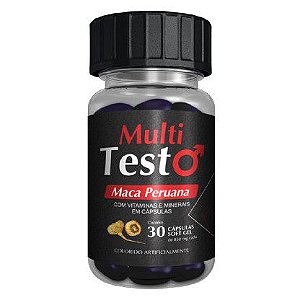 Multi Testo Maca Peruana Vita Premium 30 Comprimidos