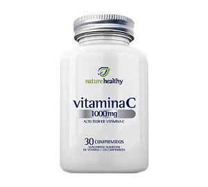 Vitamina C 1000mg Nature Healthy 30 Comprimidos