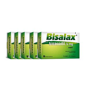 Leve 5, Pague 4 - Bisalax 5mg 20 Comprimidos