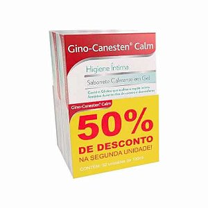 Kit Sabonete Gel Íntimo Gino-Canesten Calm 100ml