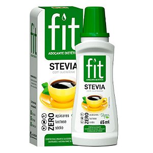 Adoçante Liquido Fit Stevia com Sucralose 65mL