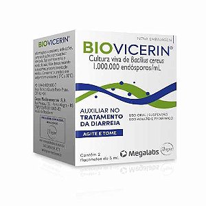 Biovicerin 2 Flaconetes de 5mlBiovicerin 2 Flaconetes com 5ml