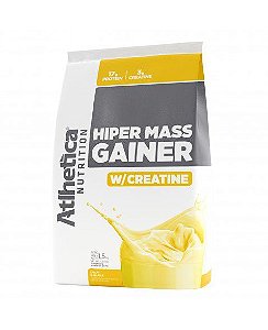 Hiper Mass Gainer com Creatina Sabor Banana 1,5Kg Atlhetica Nutrition